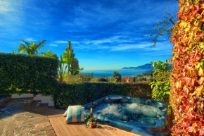 casa con piscina Jacuzzi AC wifi e biciclette elettriche